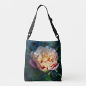 Sac Ajustable Pêche Douce et Pivoine Rose (Dos)