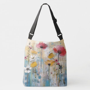 Sac Ajustable Peinture à l'huile impasto Pastel Poppies