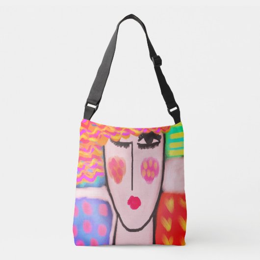 Sac Ajustable Peinture Abstraite originale (Devant)