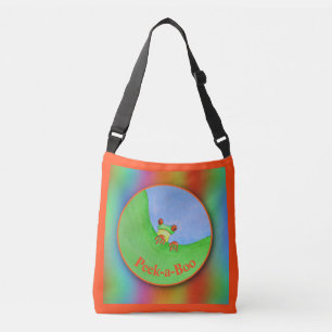 Sac Ajustable Peinture couleur de l'eau de la grenouille Fourre-