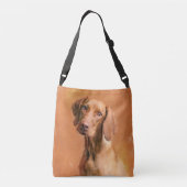 Sac Ajustable Peinture de Chien de Vizsla en Hongrie (Dos)