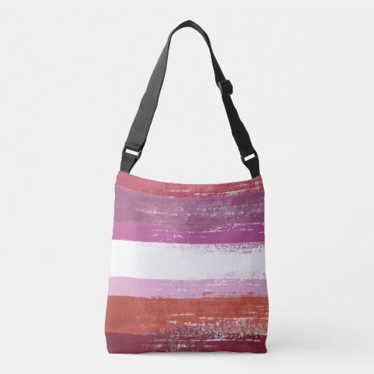 Sac Ajustable Peinture de fierté lesbienne (Devant)