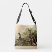 Sac Ajustable Peinture d'oiseaux de Mallard Duck Audubon (Dos)