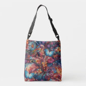 Sac Ajustable Peinture Imaginaire Fleurs exprimant la nature (Dos)