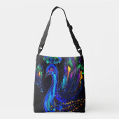 Sac Ajustable Peinture Whimsical Peacock (Dos)