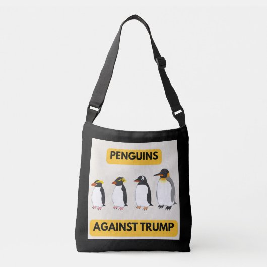 Sac Ajustable Penguins Against Trump (Devant)