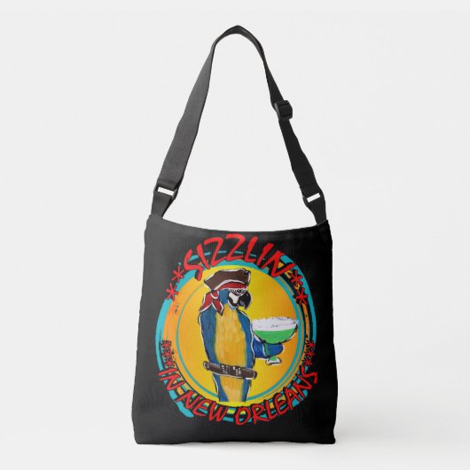 SAC AJUSTABLE PERROQUETS CRÉPITANTS (Devant)