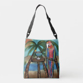 Sac Ajustable Perroquets de fête (Dos)