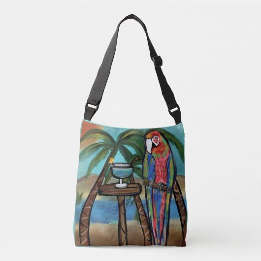 Sac Ajustable Perroquets de fête (Devant)
