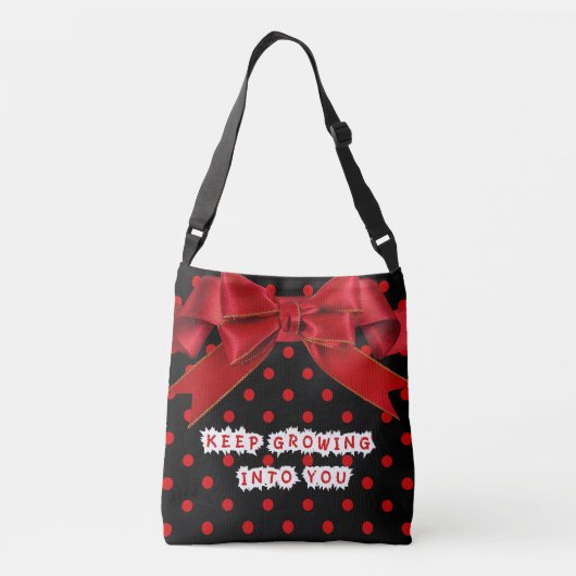 Sac Ajustable Personalized Keep Growing Into You Motivational (Dos)