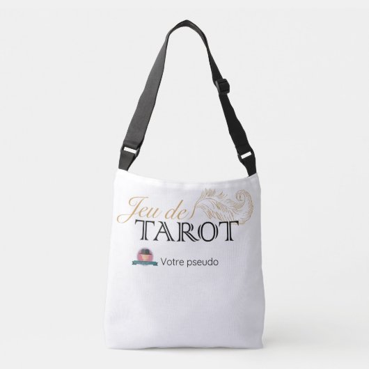 Sac Ajustable Personnalisée de tarot de Sacoche de jeu de (Devant)