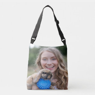 Sac Ajustable Personnaliser la photo de lapin de concours de bét