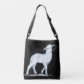 Sac Ajustable Petit agneau blanc (Dos)