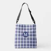 Sac Ajustable Petit monogramme rouge, blanc et bleu (Dos)