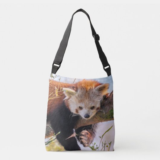 Sac Ajustable Petit panda rouge pâle (Devant)