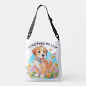 Sac Ajustable Petits Poches De Chiot Mignonne Grand Amour (Dos)
