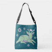 Sac Ajustable Peuple de cerfs extraterrestres Art folklorique | (Dos)