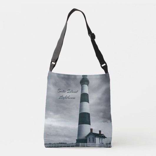 Sac Ajustable Phare de Bodie Island noir et blanc (Dos)