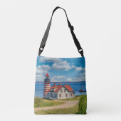 Sac Ajustable Phare de West Quoddy Head, Lubec, Maine (Dos)