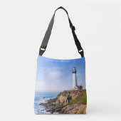 Sac Ajustable Phare sur la colline bleu ciel maison blanche océa (Devant)