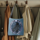 Sac Ajustable Phases de la lune corail Étoiles Bleu