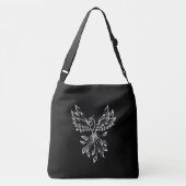 Sac Ajustable Phoenix se lève sur le noir (Dos)
