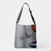 Sac Ajustable Photo d'alimentation rouge des colibris (Devant)