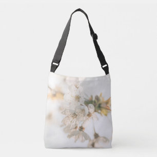 Sac Ajustable Photo de la nature en fleurs blanches