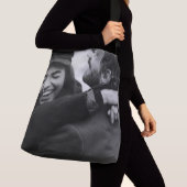Sac Ajustable Photo en noir et blanc personnalisée (De près)