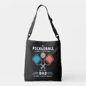 Sac Ajustable Pickleball Papa Stronger Papa Jeu Père (Dos)