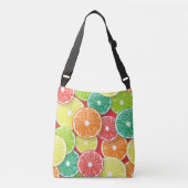 Sac Ajustable Pièces de fruits d'agrumes pop art 2 (Devant)
