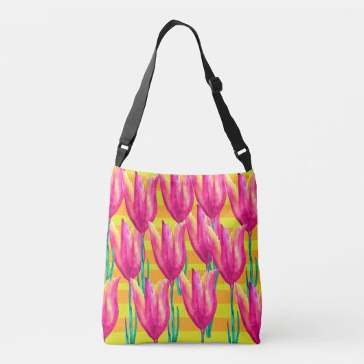 Sac Ajustable Pinik Tulips Spring Fourre-tout (Dos)