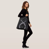Sac Ajustable Pistolets croisés Monogramme Noir (Sur le modèle)