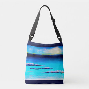 Sac Ajustable Plage abstraite Fourre-tout