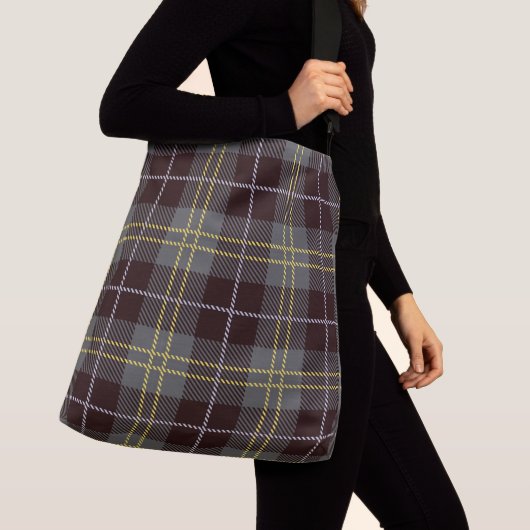 Sac Ajustable Plaid Brown classique (De près)