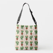 Sac Ajustable Plantes de cactus vertes et crème (Dos)