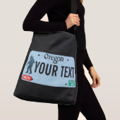 Sac Ajustable Plaque de licence Oregon Sasquatch (De près)