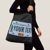 Sac Ajustable Plaque de licence Sasquatch de la Colombie-Britann (De près)