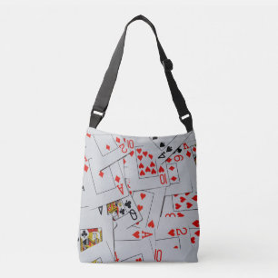 Sac Ajustable Plateau De Cartes De Jeu Éparpillées,