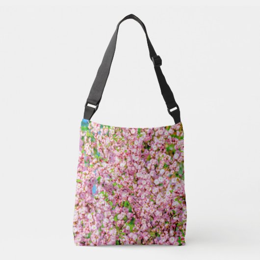 Sac Ajustable Plum à fleurs (Devant)