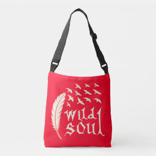 Sac Ajustable Plumes d'âne sauvage Oiseau Design naturel