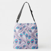 Sac Ajustable Plumes de paon (Dos)