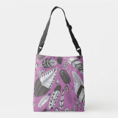 Sac Ajustable Plumes motif (Dos)