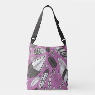 Sac Ajustable Plumes motif