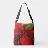 Sac Ajustable Poinsettia Abstraite (Devant)
