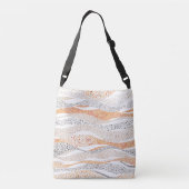 Sac Ajustable Pointillisme Wavy Polka : Doux Doux Textile (Dos)