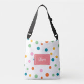 Sac Ajustable Points colorés gais Personnalisés (Devant)