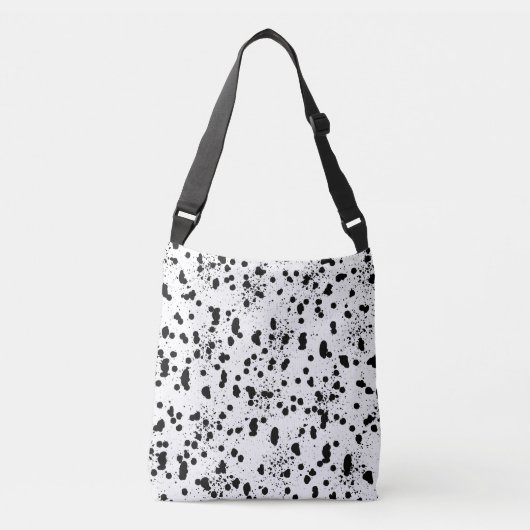 Sac Ajustable Points noirs et blancs dalmatiens (Devant)