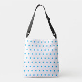 Sac Ajustable Pois bleu ciel (Dos)