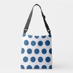 Sac Ajustable Pois géométriques bleu bleu foncé